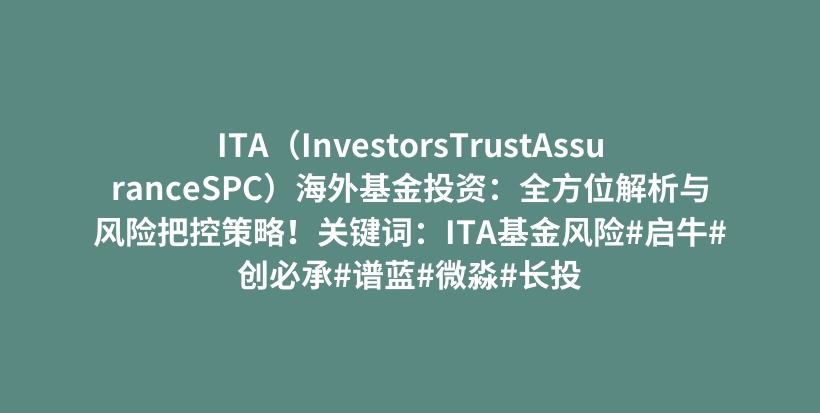 ITA（InvestorsTrustAssuranceSPC）海外基金投资：全方位解析与风险把控策略！关键词：ITA基金风险#启牛#创必承#谱蓝#微淼#长投插图